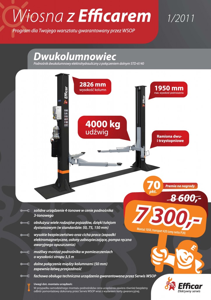 Wiosenna promocja wyposażenia warsztatowego
