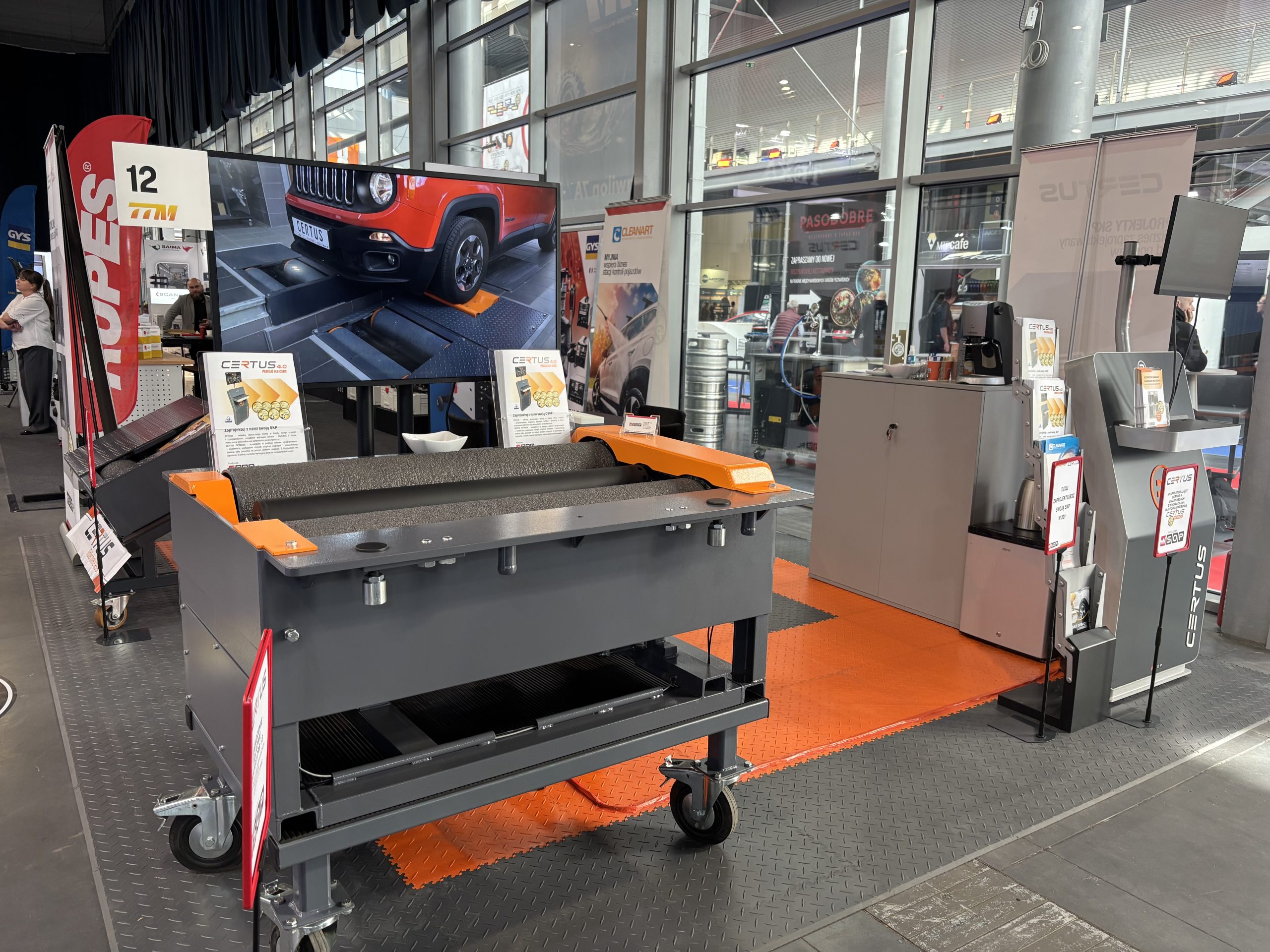 CERTUSA stand is ready!